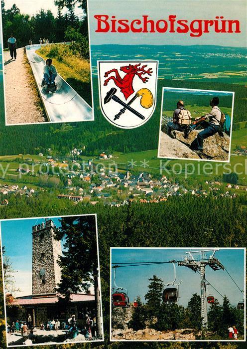 Bischofsgruen Seilbahn Rodelbahn