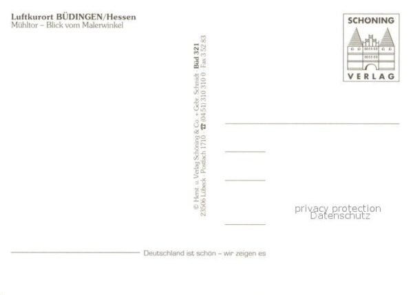Buedingen Hessen Mühltor – Bild 2
