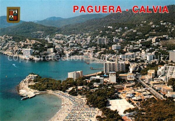 Calvia Mallorca Fliegeraufnahme