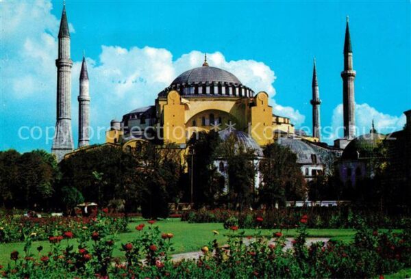 Istanbul Constantinopel Sultanahmet Park Ayasofya