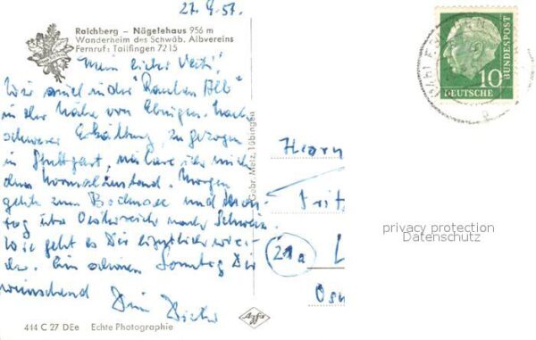 Raichberg Onstmettingen Höhengasthof-Wanderheim Nägelehaus – Bild 2