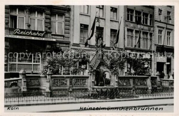 Koeln Rhein Heinzelmännchenbrunnen