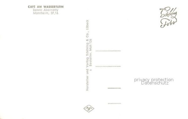Mannheim Cafe am Wasserturm – Bild 2