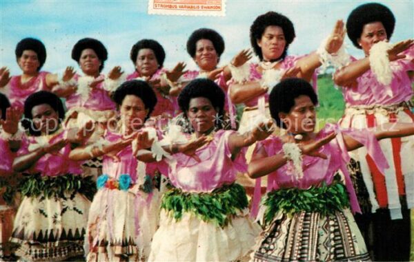 Noumea Nouvelle-Caledonie Fijian Meke Tanz
