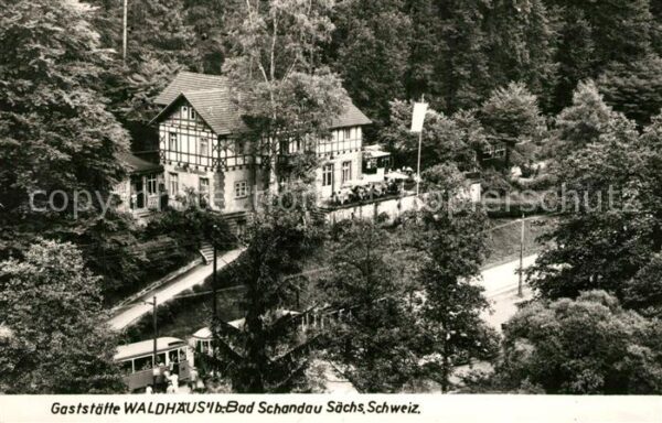 Bad Schandau Gaststätte Waldhäus_l