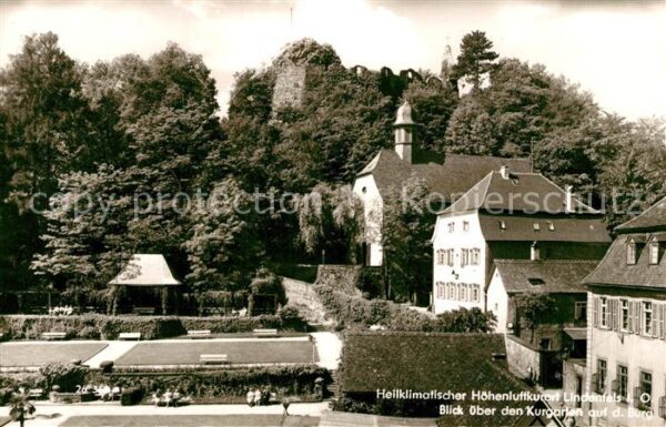 Lindenfels Odenwald Kurgarten Burg