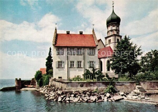 Wasserburg Bodensee Pfarrkirche St. Georg Pfarrhaus
