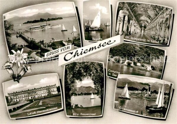 Chiemsee Regatta Schloss Herrenchiemsee Camping