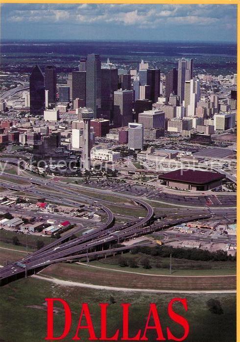 Dallas Texas Aerial View