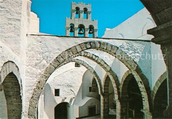 Patmos Sporaden Dodekanes Klosterhof
