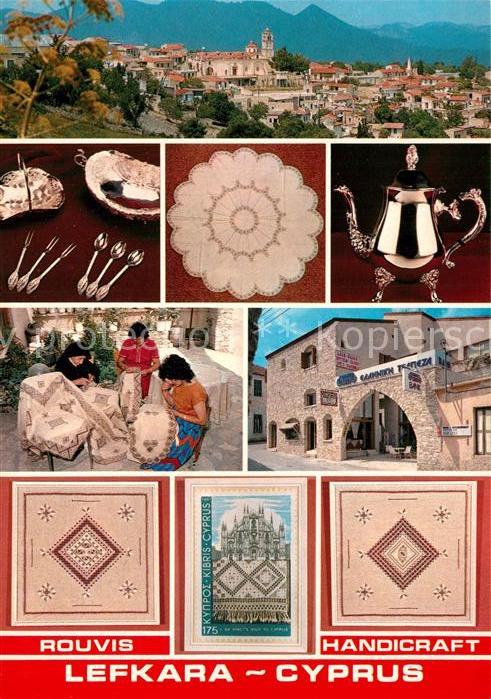 Lefkara Ausstellung Handarbeit Silberarbeiten S