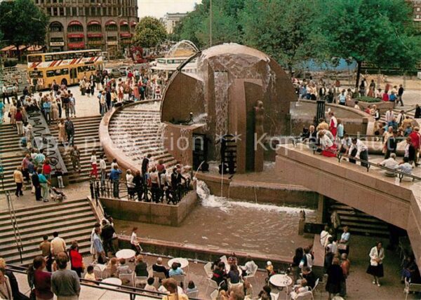 Berlin Brunnen an der Gedächtniskirche