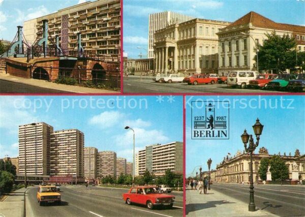 Berlin Jungfernbrücke Palais Unter den Linden