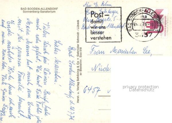 Bad Sooden-Allendorf Sonnenberg Sanatorium – Bild 2