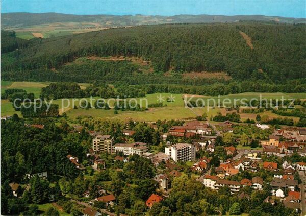 Bad Koenig Odenwald Odenwald-Kurklinik Fliegeraufnahme
