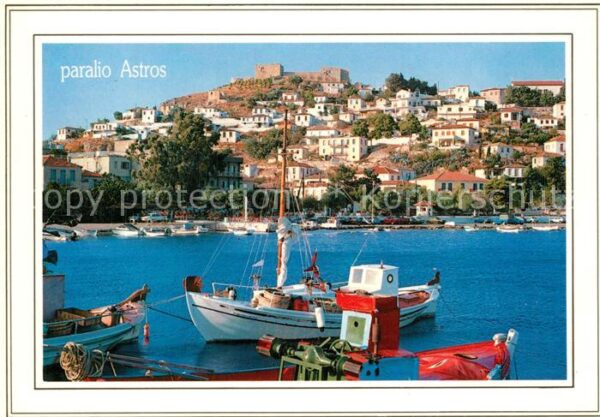 Paralio Astros Hafen Boote