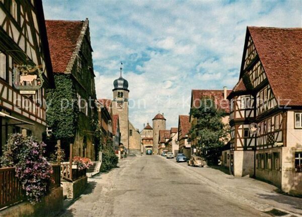 Langenburg Wuerttemberg Hauptstrasse