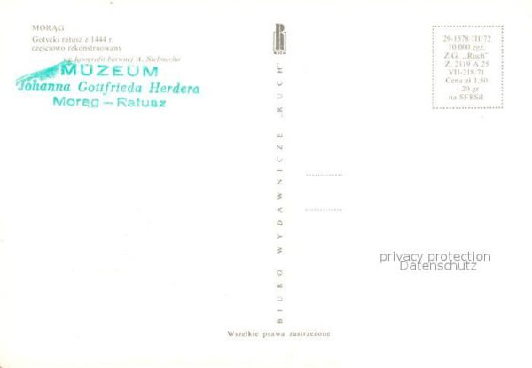 Morag Gotycki Ratusz – Bild 2