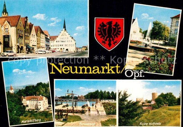 Neumarkt Oberpfalz Mariahilfberg Turnierbad Ruine Wolfstei