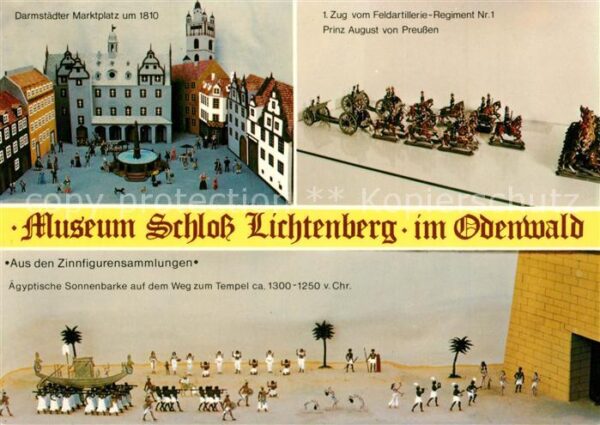 Fischbachtal Odenwald Museum Schloss Lichtenberg Zug vom Feld