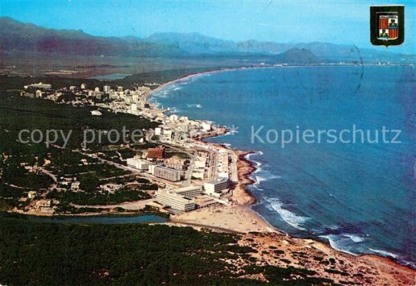 Can Picafort Mallorca Fliegeraufnahme Son Baulo