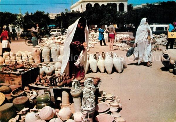 Djerba Houmt-Souk Markt Töpferei