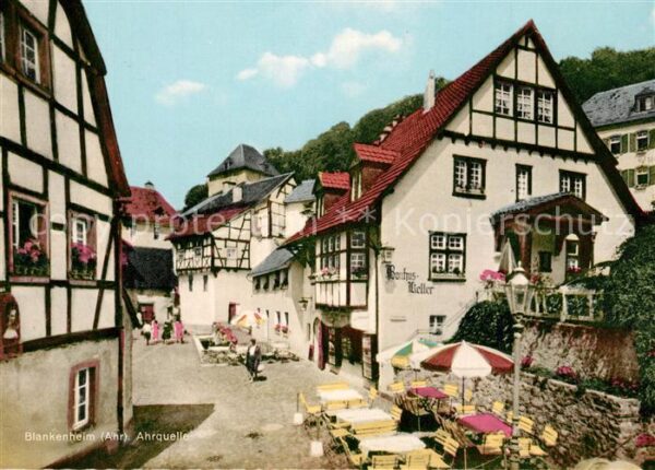 Blankenheim Ahr Gaststätte Bacchuskeller