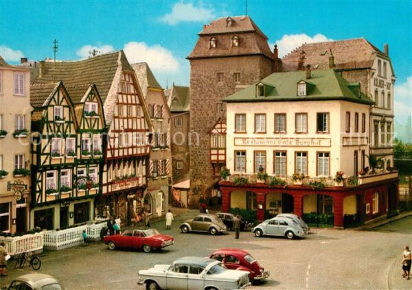Linz Rhein Burgplatz Rheintor Restaurant-Cafe Burg