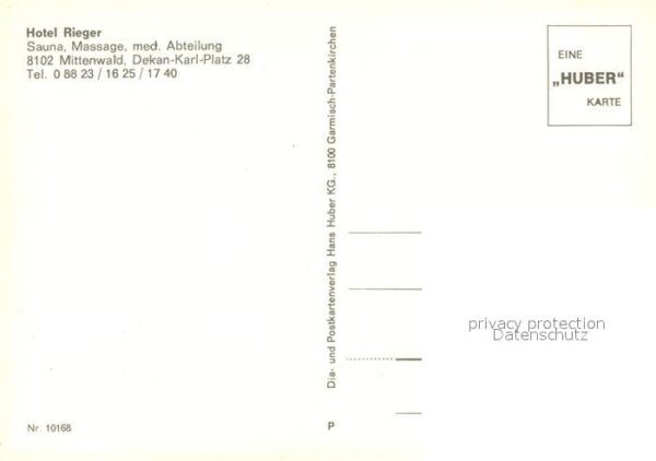 Mittenwald Bayern Hotel Rieger – Bild 2