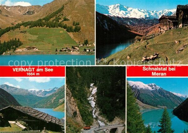 Vernagt am See Schnalstal Vernago al Lago Val Senales