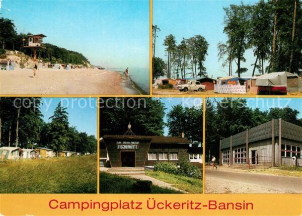 Ueckeritz Usedom Campingplatz Ückeritz-Bansin Strand Fis