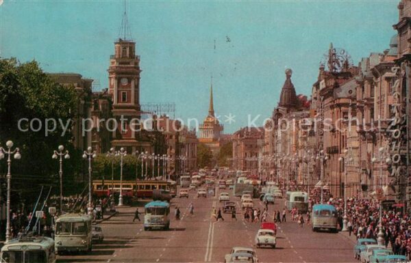 St Petersburg Leningrad Nevsky Prospekt