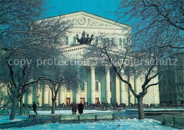 Moscow Moskva Bolshoi Theatre