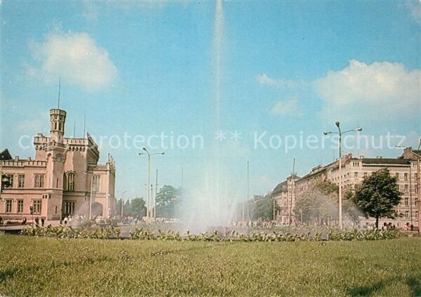Wroclaw Brunnen Bahnhof