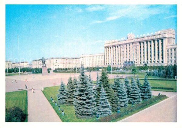 St Petersburg Leningrad Moscowplatz