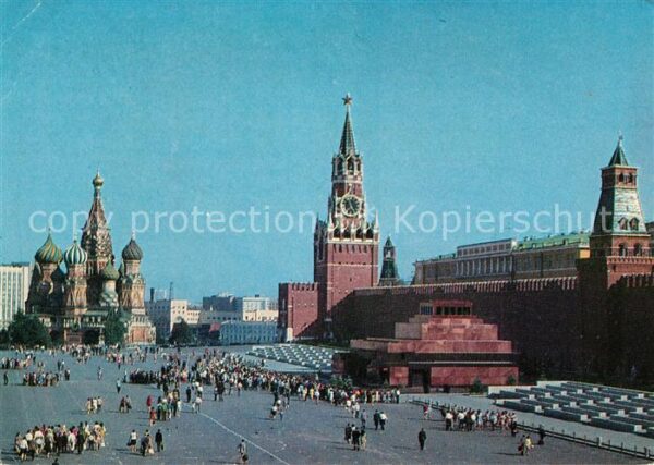 Moscow Moskva Rot Platz