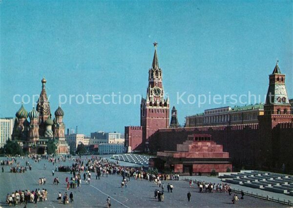 Moscow Moskva Rot Platz