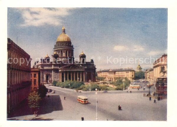 St Petersburg Leningrad St. Isaac Square