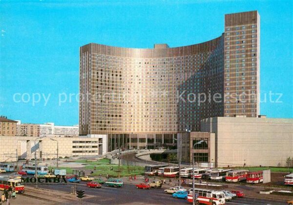 Moscou Moskau Hotel Kosmos