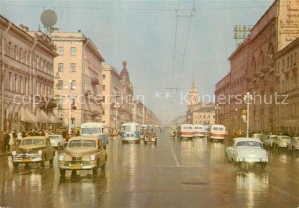 St Petersburg Leningrad Newsky Prospekt