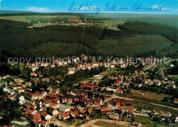 Zell Odenwald Fliegeraufnahme