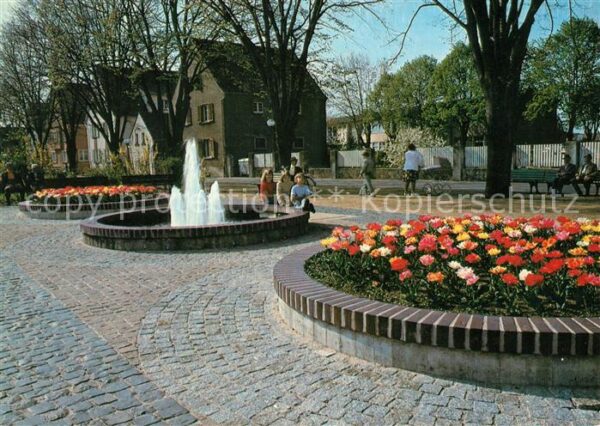 Griesheim Hessen Wasserspiele auf dem Georg Schüler Plat