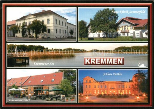 Kremmen Rathaus Sanatorium Klinik Sommerfeld Kr