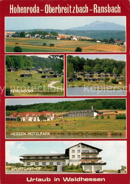 Hohenroda Hessen mit Oberbreitzbach und Ransbach Feriend