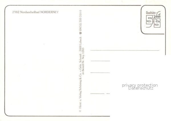 Norderney Nordseebad Fliegeraufnahme Teilansichten Ortsmotiv – Bild 2