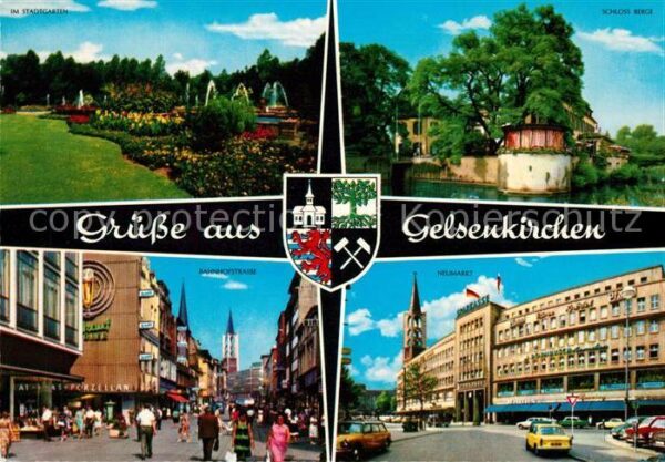 Gelsenkirchen Im Stadtgarten Schloss Berge Bahnhofstr
