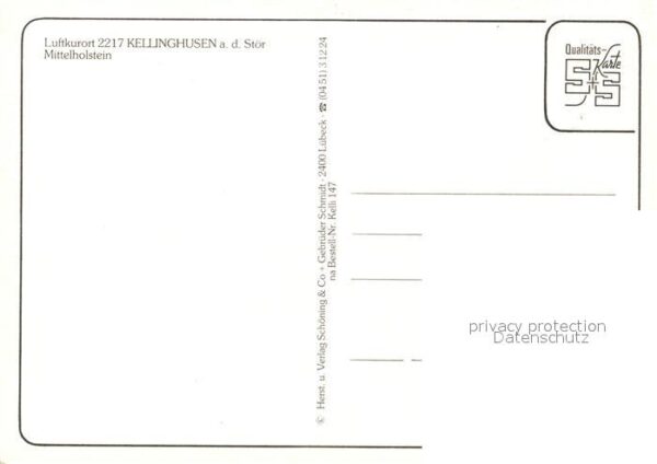 Kellinghusen Teilansichten Kirche Schwanenteich Mark – Bild 2