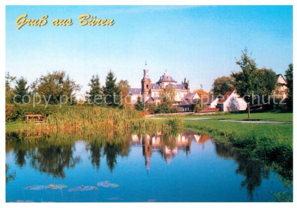 Bueren Westfalen Teich Schloss