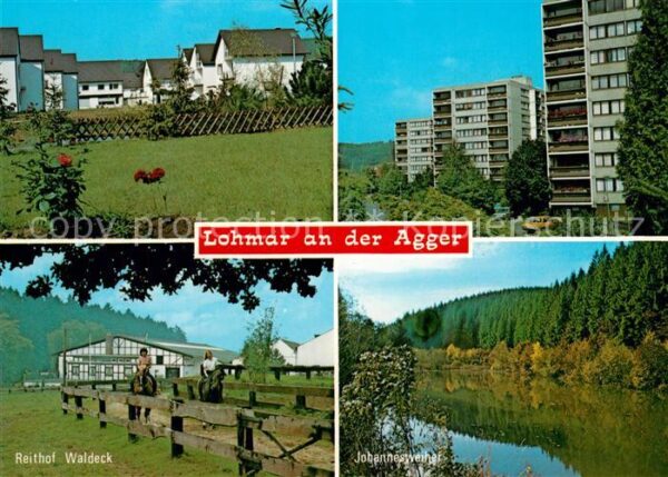 Lohmar Wohnsiedlung Hochhäuser Reithof Waldeck