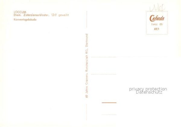 Loccum Ehem Zisterzienserkloster Konventsgebäu – Bild 2